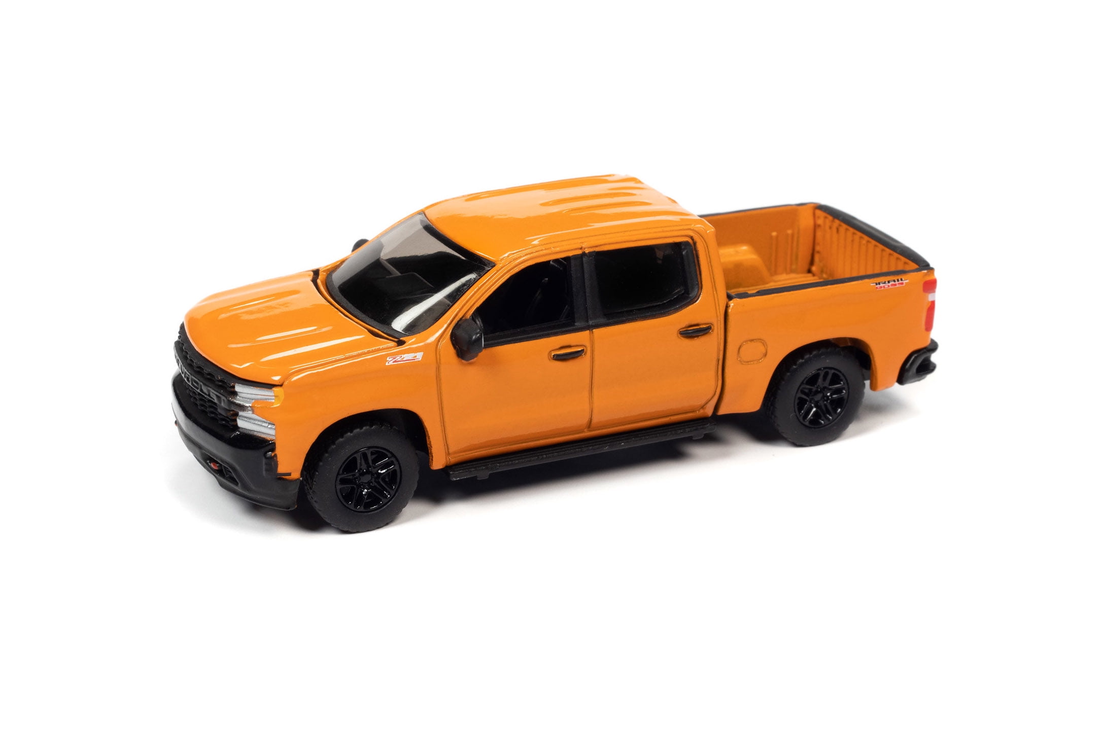 Auto World 2020 Chevy Silverado Z71 LT Trail Boss, Orange, 1/64