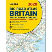 2020 Collins Big Road Atlas Britain and Northern Ireland, Paperback