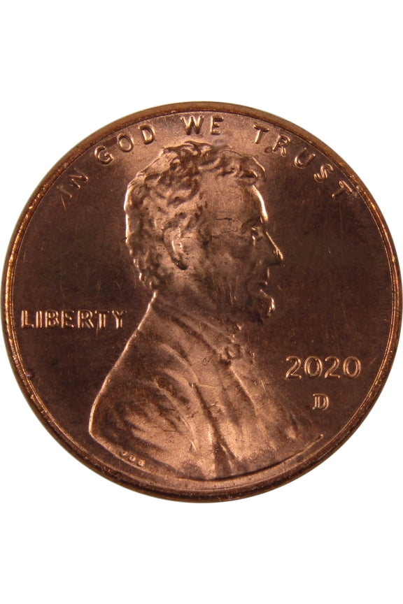 2020 D Lincoln Shield Cent BU Uncirculated Penny 1c Coin