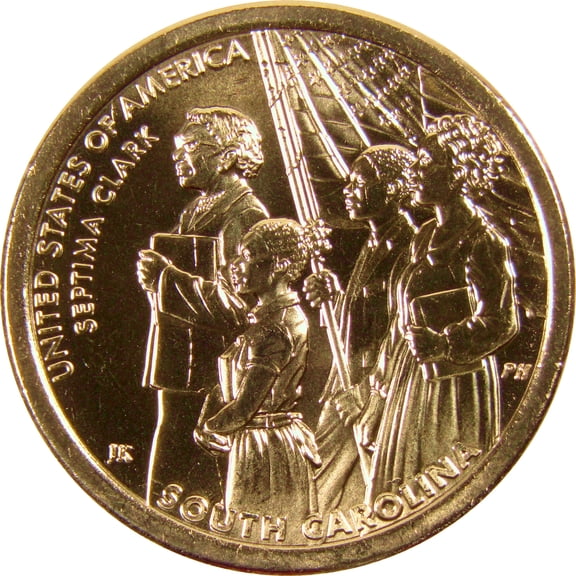 2020 D Septima Clark American Innovation Dollar Uncirculated $1 Coin