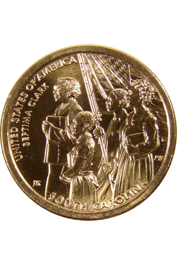 2020 D Septima Clark American Innovation Dollar Uncirculated $1 Coin