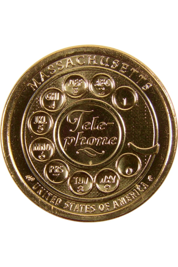 2020 D Telephone American Innovation Dollar Uncirculated $1 Coin