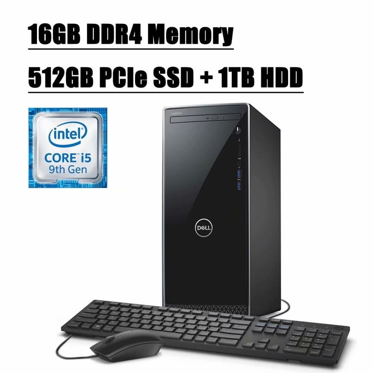 2020 Dell Inspiron 3671 Business Desktop Computer I 9th Gen Intel