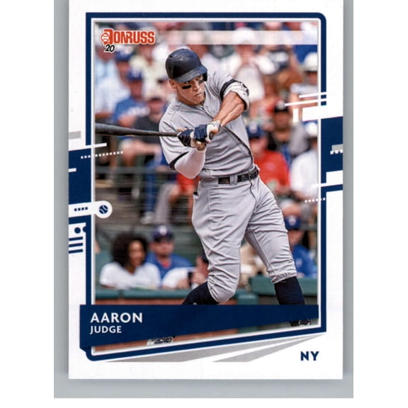 2020 Donruss #111 Aaron Judge New York Yankees  Baseball Trading Card