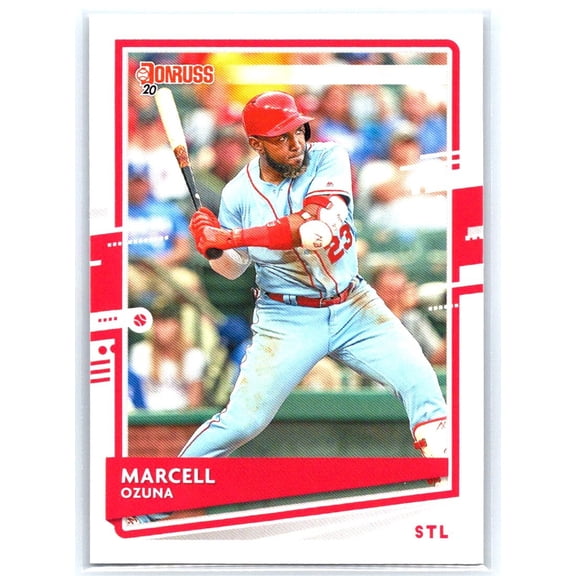 2020 Donruss Marcell Ozuna St. Louis Cardinals #134 Baseball Card