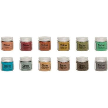2020 Embossing Glazes - .49 Ounce Jars - 12 Item Bundle