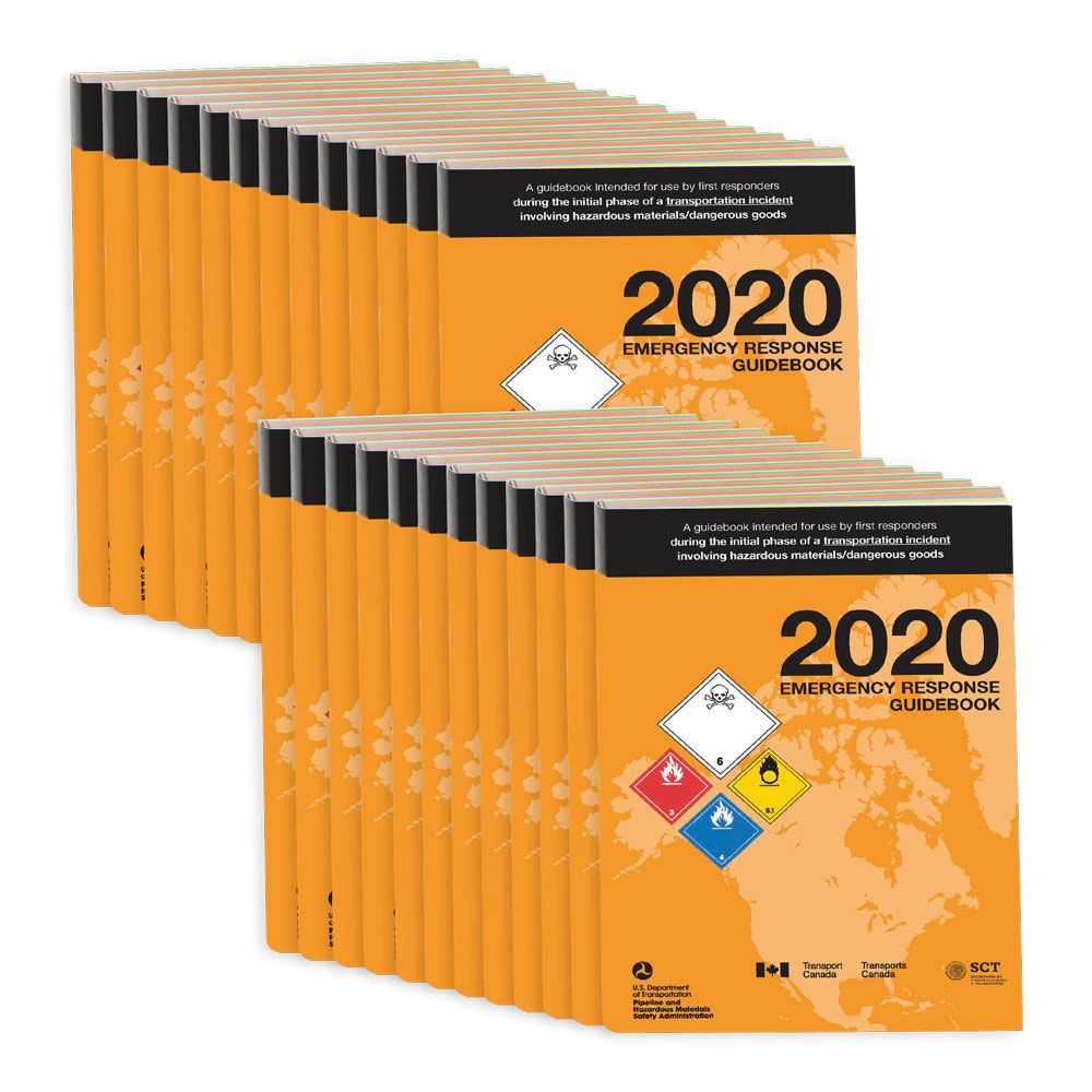 2020 Emergency Response Guidebook (ERG) 25pk. English 4" x 5.5