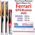 thumbnail image 1 of 2020 Ferrari GTC4Lusso Performance Beam Wipers (Set of 3) w/Rear Wiper, 1 of 3
