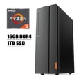 thumbnail image 1 of 2020 Flagship Lenovo IdeaCentre 510A Premium Desktop Computer I AMD Quad-Core Ryzen 5 3400G I 16GB DDR4 1TB SSD I USB 3.0 DVD HDMI WIFI Wired Keyboard and Mouse Win 10, 1 of 8