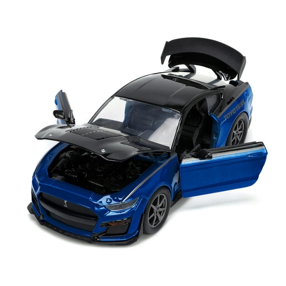 2020 Ford Mustang Shelby GT500 with Blue and Black Toyo tires Jada 33881(Selections May Vary)