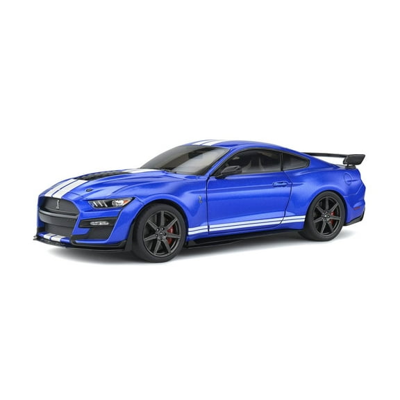 2020 Ford Shelby GT500 Fast Track - Ford Performance, Blue - Solido S1805901 - 1/18 scale Diecast Model Toy Car