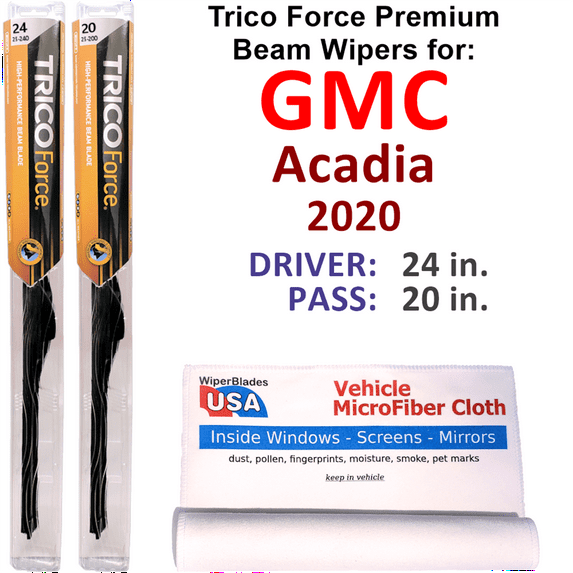 2020 GMC Acadia Performance Beam Wipers (Set of 2)