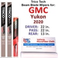 thumbnail image 1 of 2020 GMC Yukon Beam Blade Wipers (Set of 3) w/Rear Wiper, 1 of 4