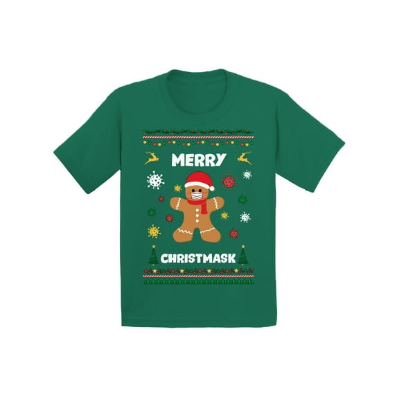 2020 Gingerbread Man - Toddler Christmas TShirt - Holiday Season Xmas Gift For Kids 2 3 4 5 6 Years Old