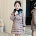 thumbnail image 1 of 2020 Girls Down Jackets Baby Teenage Warm Clothes Kids Thick Coats for Girls Fashion Winter Long Jackets Kids Outerwear Clothing, 1 of 6