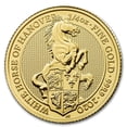thumbnail image 1 of 2020 Great Britain 1/4 oz Gold Queen's Beasts The White Horse, 1 of 4