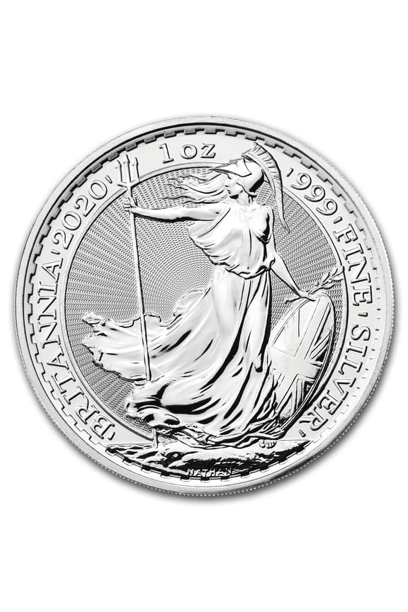 2020 Great Britain 1 oz Silver Britannia BU