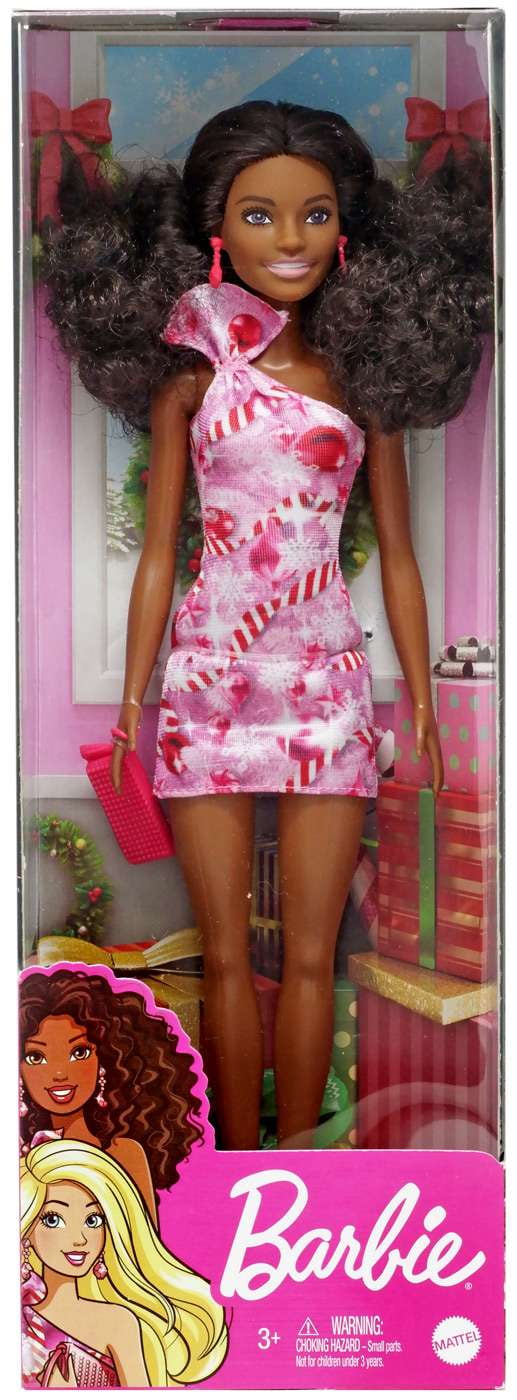 2020 Holiday Barbie Doll (Brunette)