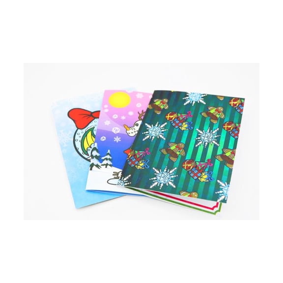 Foam Brain Games 2020 Holiday Cards New