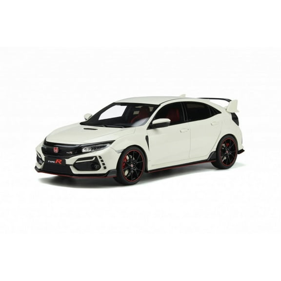 2020 Honda Civic Type R GT FK8 Euro Spec, White - Ottomobile OT388 - 1/18 scale Resin Car