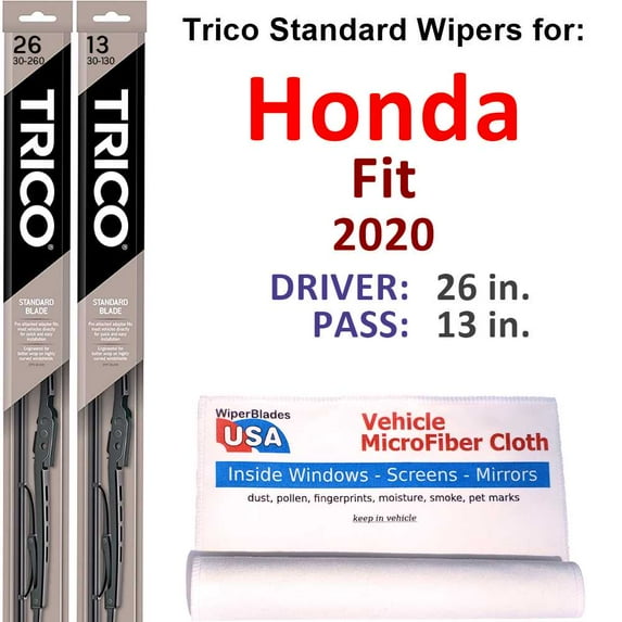 2020 Honda Fit Wiper Blades (Set of 2)