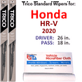 thumbnail image 1 of 2020 Honda HR-V Wiper Blades (Set of 2), 1 of 3