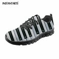 2020 Hot Men's Casual Flat Shoes Music Notes with Piano Keyboard