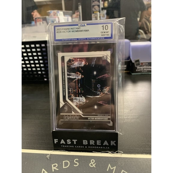 2020 Instant Victor Wembanyama #226 ISA 10 Topps