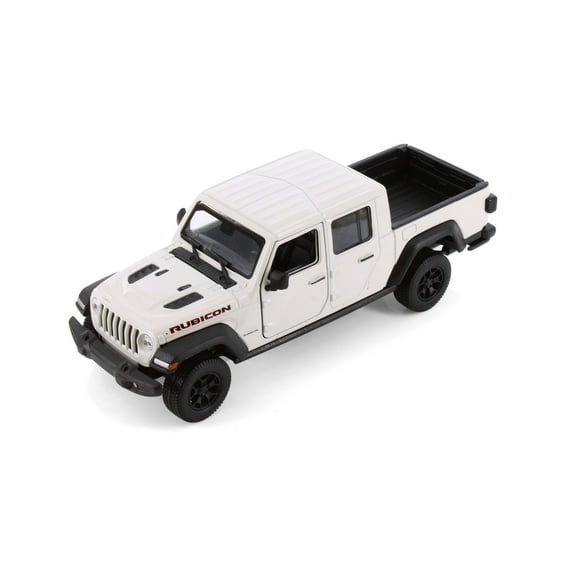 2020 Jeep Gladiator Pickup Truck, Cream - Welly 24103 - 1/27 Scale Diecast Model Car