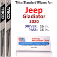 thumbnail image 1 of 2020 Jeep Gladiator Wiper Blades (Set of 2), 1 of 3