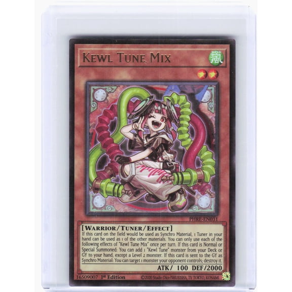 2020 Konami Phantom Rage Kewl Tune Mix PHRE-EN031 Ultra Rare Foil 1st Edition English Trading Card