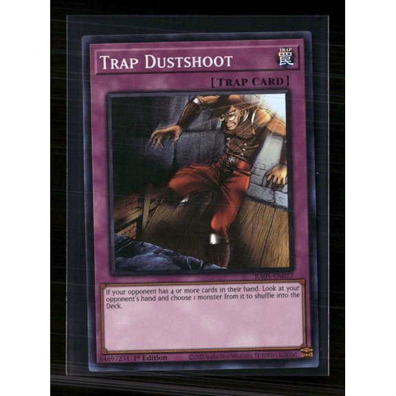 2020 Konami Rarity Collection Trap Dustshoot 1st Edition