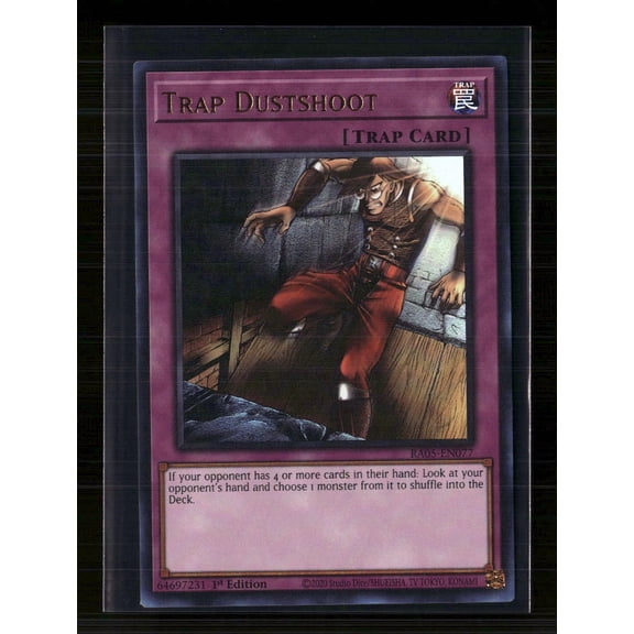 2020 Konami Rarity Collection Trap Dustshoot 1st Edition