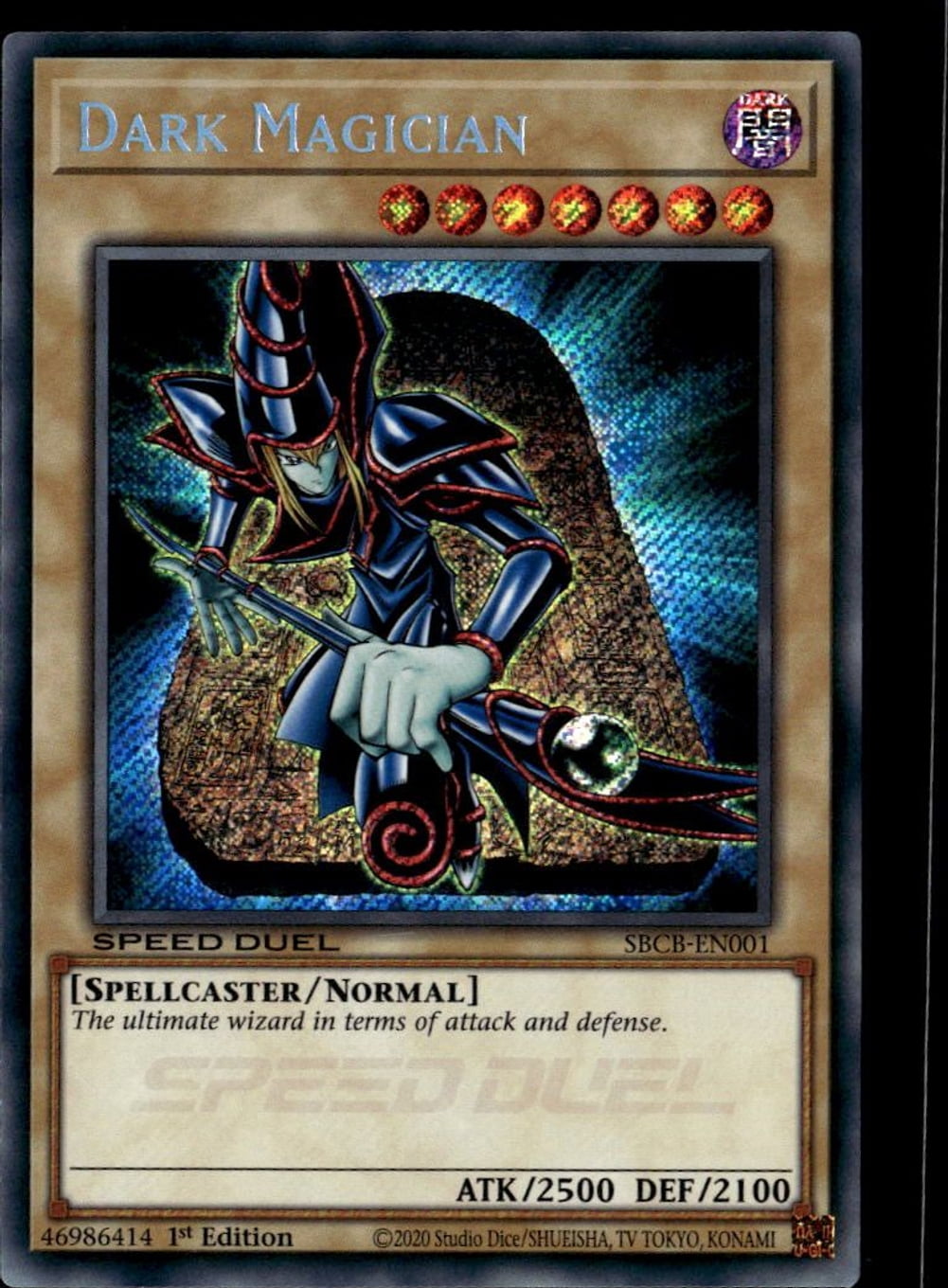dark magician yugioh card first edition Dark Magician - Battle of Chaos