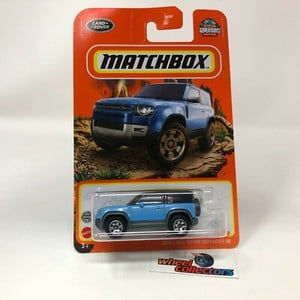 2020 Land Rover Defender 90 * Blue * 2022 Matchbox Case B * HE58