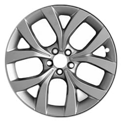 2020 Land Rover Range Rover Evoque 20" Silver OEM Factory Wheel Rim K8D21007JA