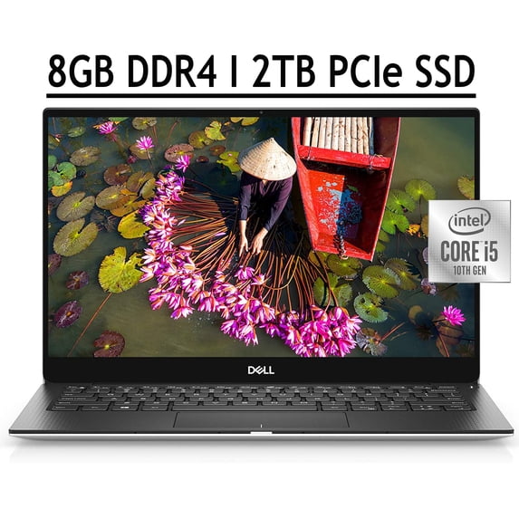 2020 Latest Dell XPS 13 7390 Flagship Laptop Computer 13.3" FHD Display Intel Quad-Core i5-10210U 8GB DDR4 2TB PCIe SSD WIFI HDMI Backlit Fingerprint Thunderbolt WIFI Win 10