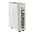 thumbnail image 1 of 2020 Laundry Basket Dirty Clothes Dirty Clothes Basket Tall Wheel Dirty Clothes Household Corners Convenience Waterproof Storage, 1 of 6