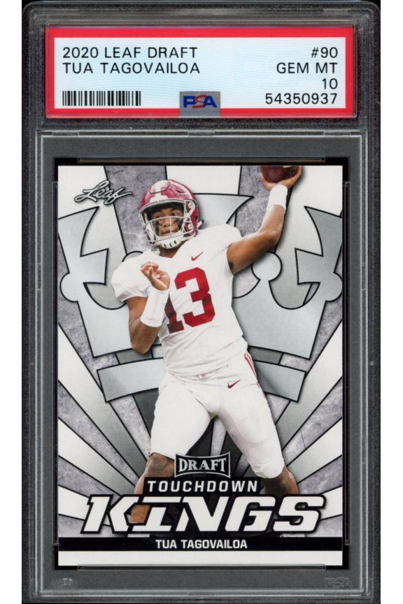 2020 Leaf Draft Tua Tagovailoa #90 (PSA 10)