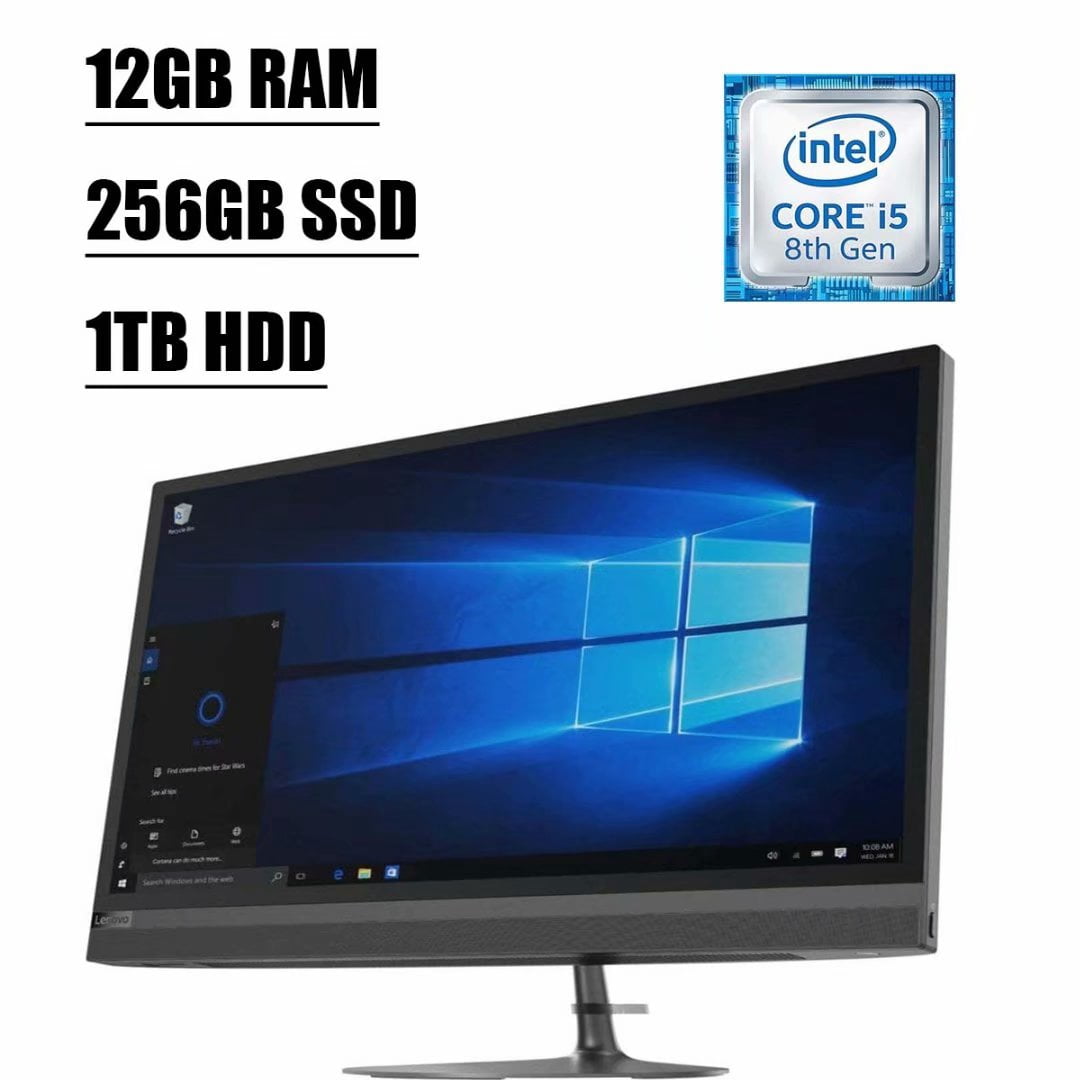 2020 Lenovo IdeaCentre 520-27ICB All-in-one Desktop Computer, 27