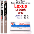thumbnail image 1 of 2020 Lexus LS500h Beam Blade Wipers (Set of 2), 1 of 3