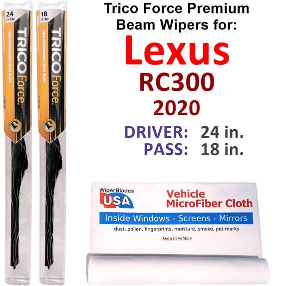 2020 Lexus RC300 Performance Beam Wipers (Set of 2)