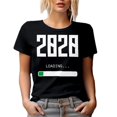 thumbnail image 1 of 2020 Loading Funny New Year Graphic Tee for Adults Holiday Party Comfort Colors T-Shirt, 1 of 5