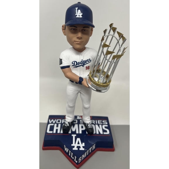 2020 Los Angeles Dodgers World Series Champs Will Smith SGA Bobblehead FOCO