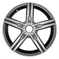 thumbnail image 1 of 2020 MERCEDES CLA250 Aluminium 18" Factory OEM Black Wheel 85768U45 Fits select: 2020-2021 MERCEDES-BENZ CLA, 1 of 7
