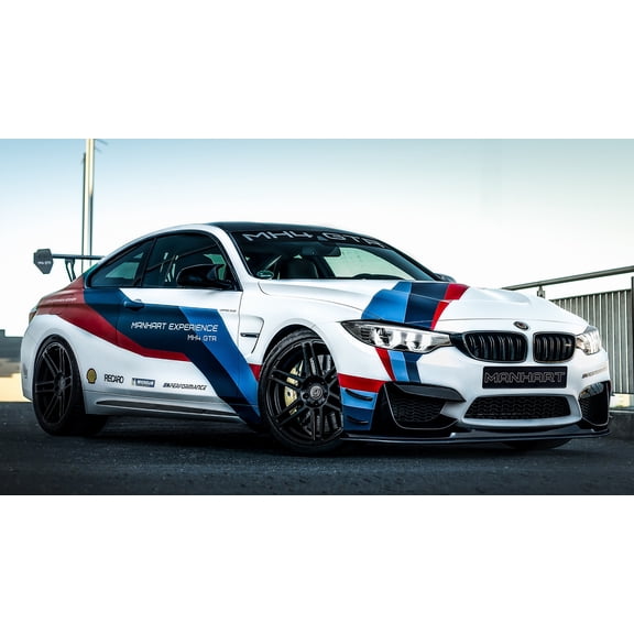 2020 Manhart MH4 GTR - 20x30 Inch Glossy Laminated Poster - Stunning Detail and Bold Colors