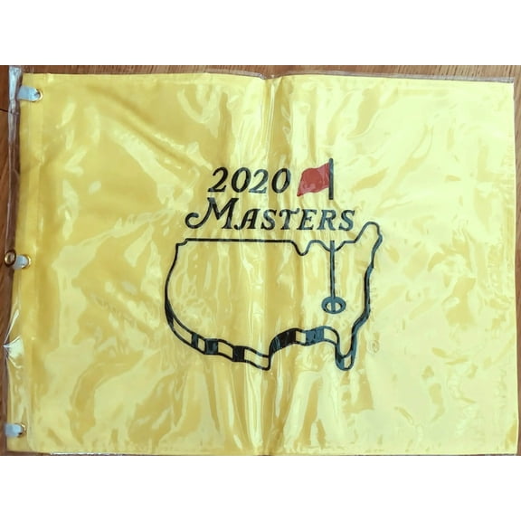 2020 Masters golf pin Flag Dustin Johnson Wins Second Major