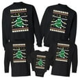 thumbnail image 1 of 2020 Matching Family Christmas Sweaters - Christmas Tree Toilet Paper Christmas Sweatshirt - Mom Dad Kid Baby Christmas Outfits, 1 of 6