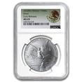 thumbnail image 1 of 2020 Mexico 1 oz Silver Libertad MS-69 NGC (ER, Coat of Arms), 1 of 3
