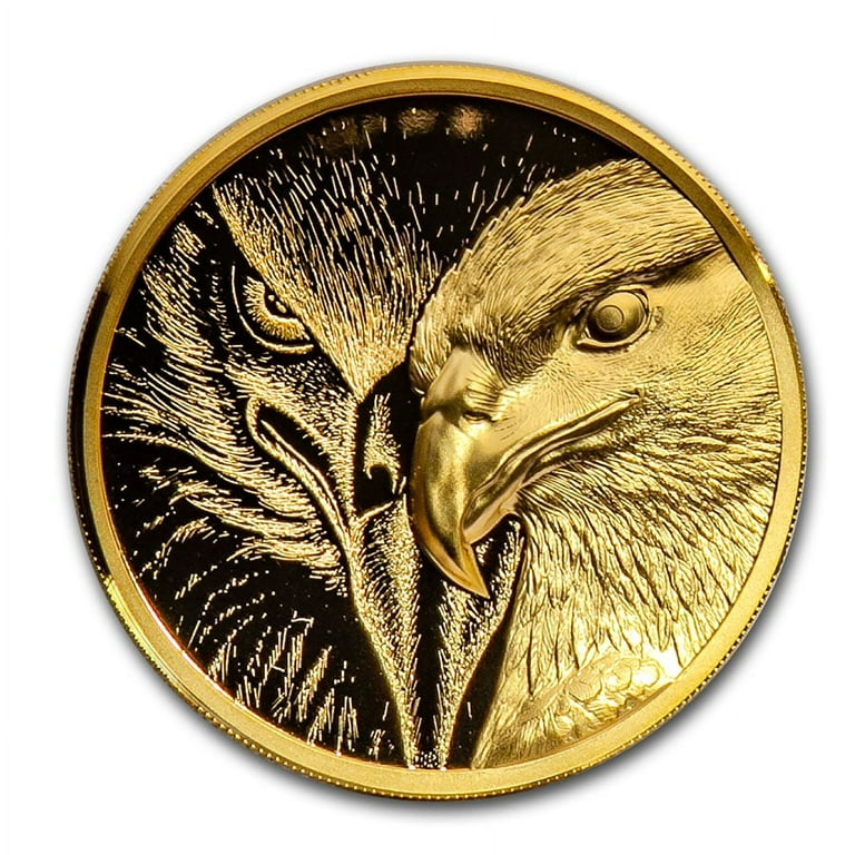 2020 Mongolia 1 oz Gold Proof Majestic Eagle - Walmart.com